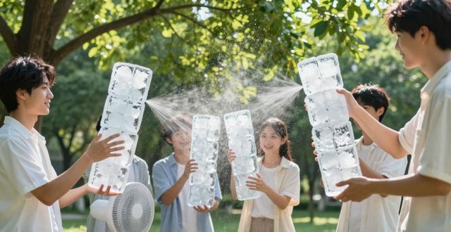 大冰块降温方法_南川夏季防暑降温大冰块_大冰块户外活动使用时长